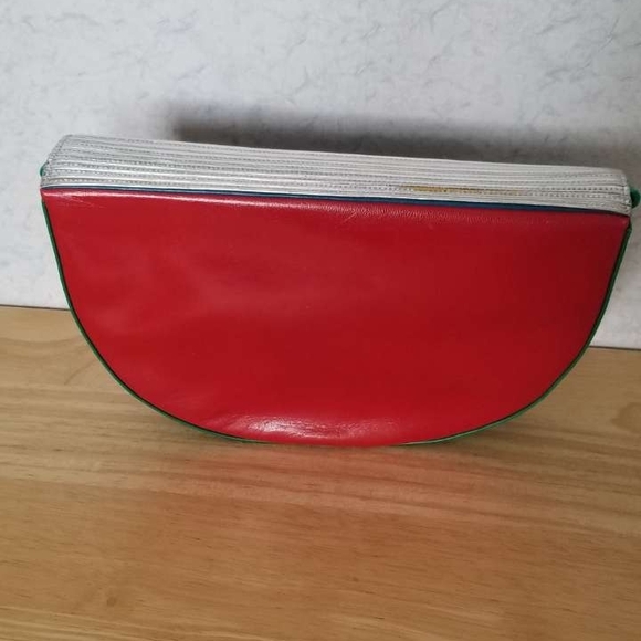 Vintage Leather Colorblock Bag - Picture 5 of 7